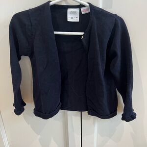 Zara classic blue Knit cardigan 2-3t